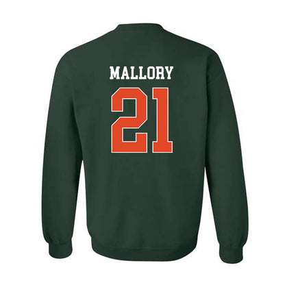 Miami - NCAA Football : Javian Mallory - Classic Shersey Crewneck Sweatshirt-1