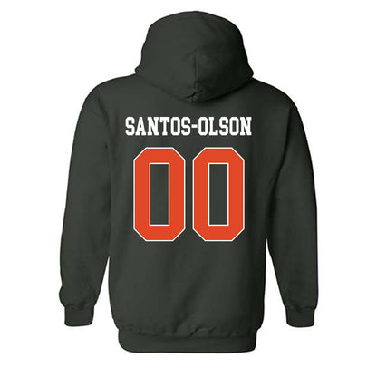 Miami - NCAA Baseball : Sebastian Santos-Olson - Classic Shersey Hooded Sweatshirt-1