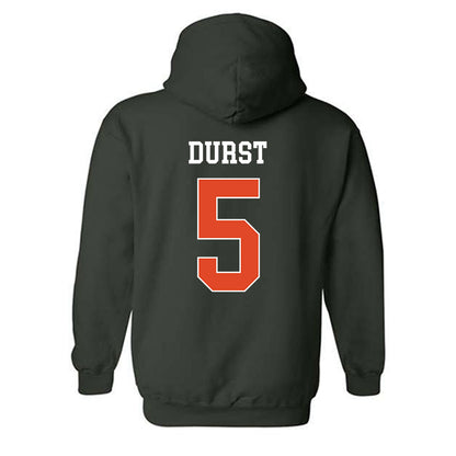 Miami - NCAA Women's Volleyball : Olivia Durst - Classic Shersey Hooded Sweatshirt-1