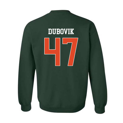 Miami - NCAA Baseball : Dylan Dubovik - Classic Shersey Crewneck Sweatshirt-1