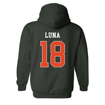 Miami - NCAA Football : Riply Luna - Classic Shersey Hooded Sweatshirt-1
