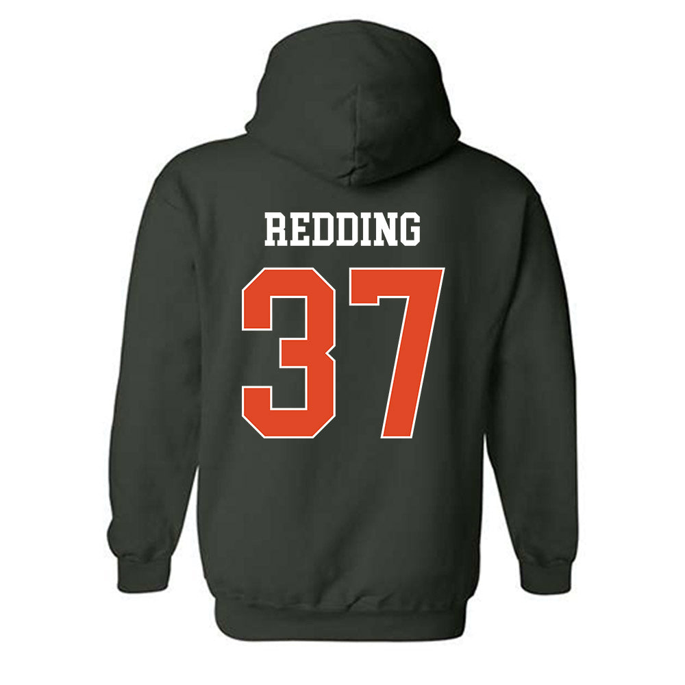 Miami - NCAA Football : Cortez Redding - Classic Shersey Hooded Sweatshirt-1
