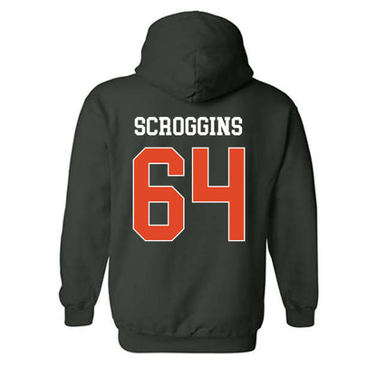 Miami - NCAA Football : Ralph Scroggins - Classic Shersey Hooded Sweatshirt-1