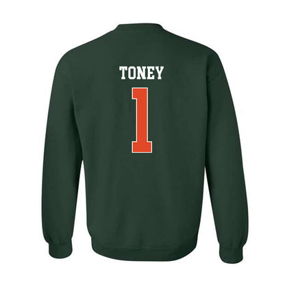 Miami - NCAA Football : Malachi Toney - Classic Shersey Crewneck Sweatshirt-1