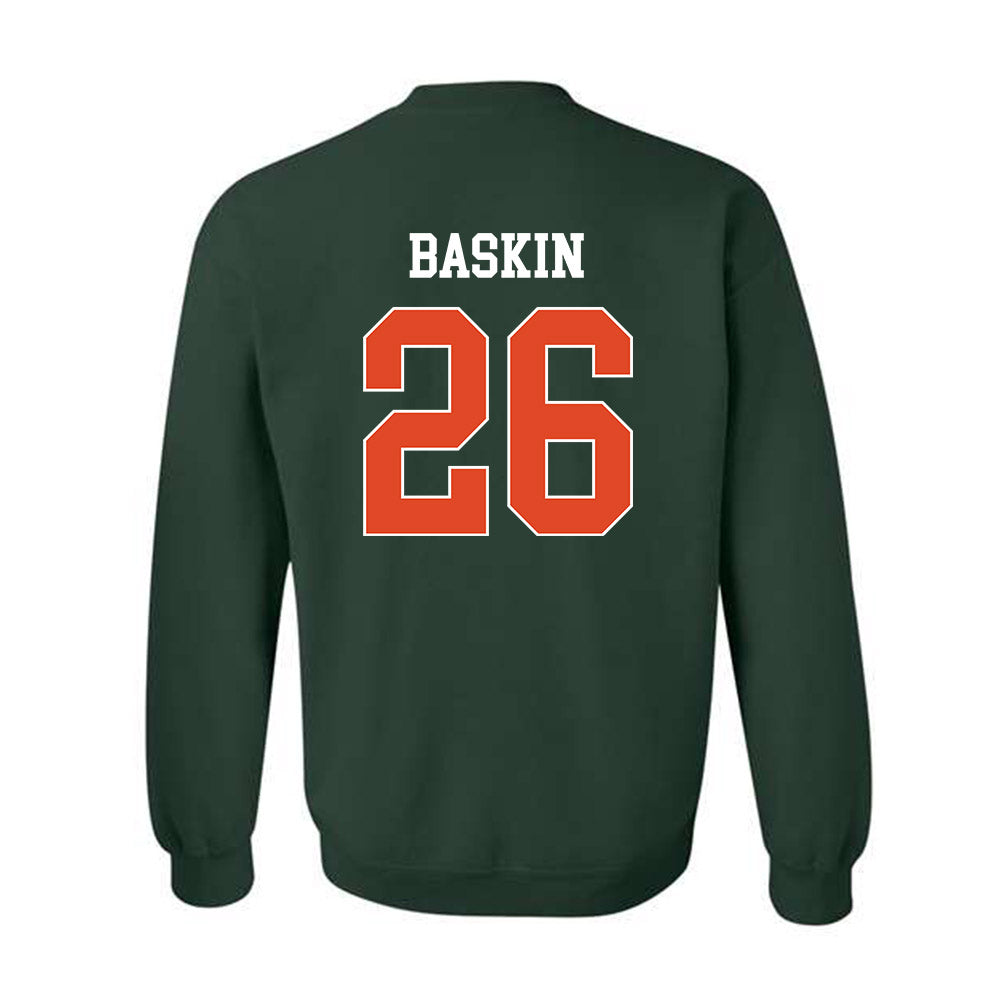 Miami - NCAA Women's Volleyball : Simone Baskin - Classic Shersey Crewneck Sweatshirt-1