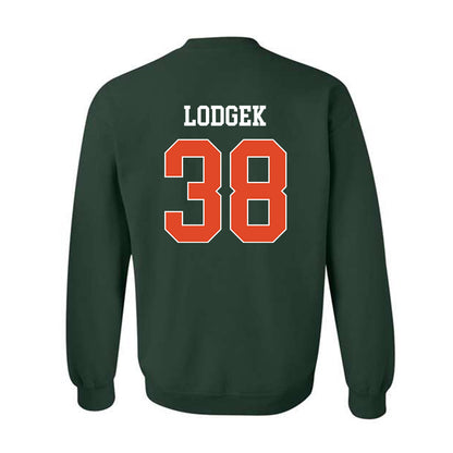 Miami - NCAA Baseball : Jake Lodgek - Classic Shersey Crewneck Sweatshirt-1