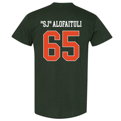 Miami - NCAA Football : Seuseu "SJ" Alofaituli - Classic Shersey T-Shirt-1