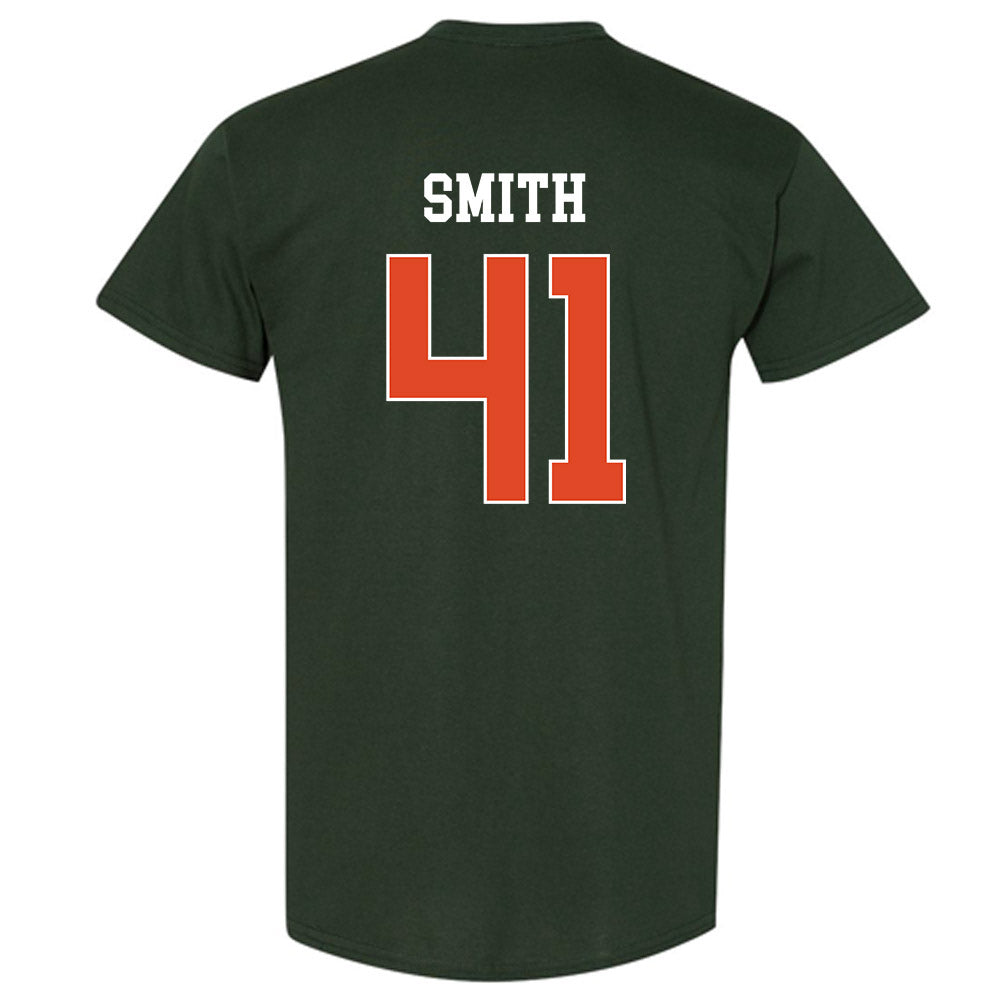 Miami - NCAA Football : Chase Smith - Classic Shersey T-Shirt-1