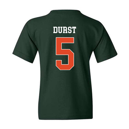 Miami - NCAA Women's Volleyball : Olivia Durst - Classic Shersey Youth T-Shirt-1