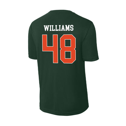 Miami - NCAA Football : Andres Williams - Classic Shersey Activewear T-Shirt-1