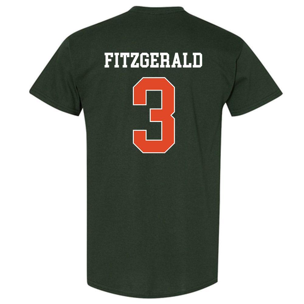 Miami - NCAA Football : Bryce Fitzgerald - Classic Shersey T-Shirt-1