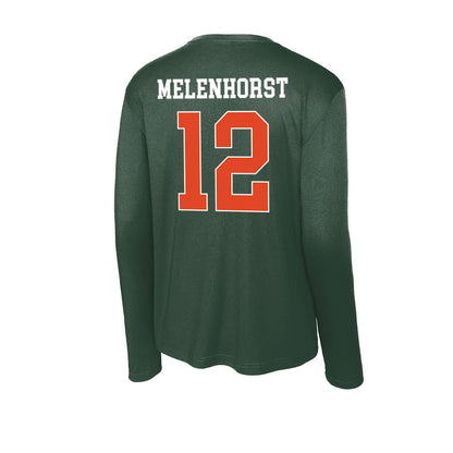 Miami - NCAA Women's Soccer : Teegan Melenhorst - Classic Shersey Activewear Long Sleeve T-Shirt-1