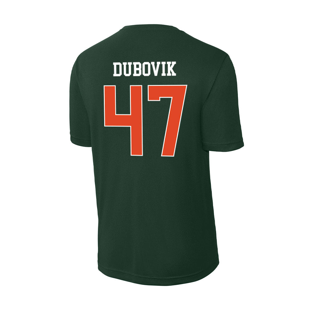 Miami - NCAA Baseball : Dylan Dubovik - Classic Shersey Activewear T-Shirt-1