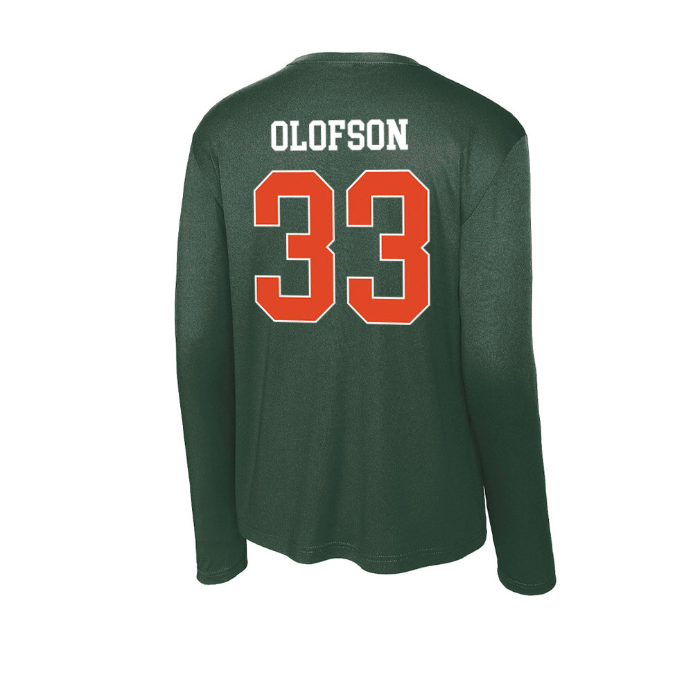 Miami - NCAA Women's Soccer : Atlee Olofson - Classic Shersey Activewear Long Sleeve T-Shirt-1