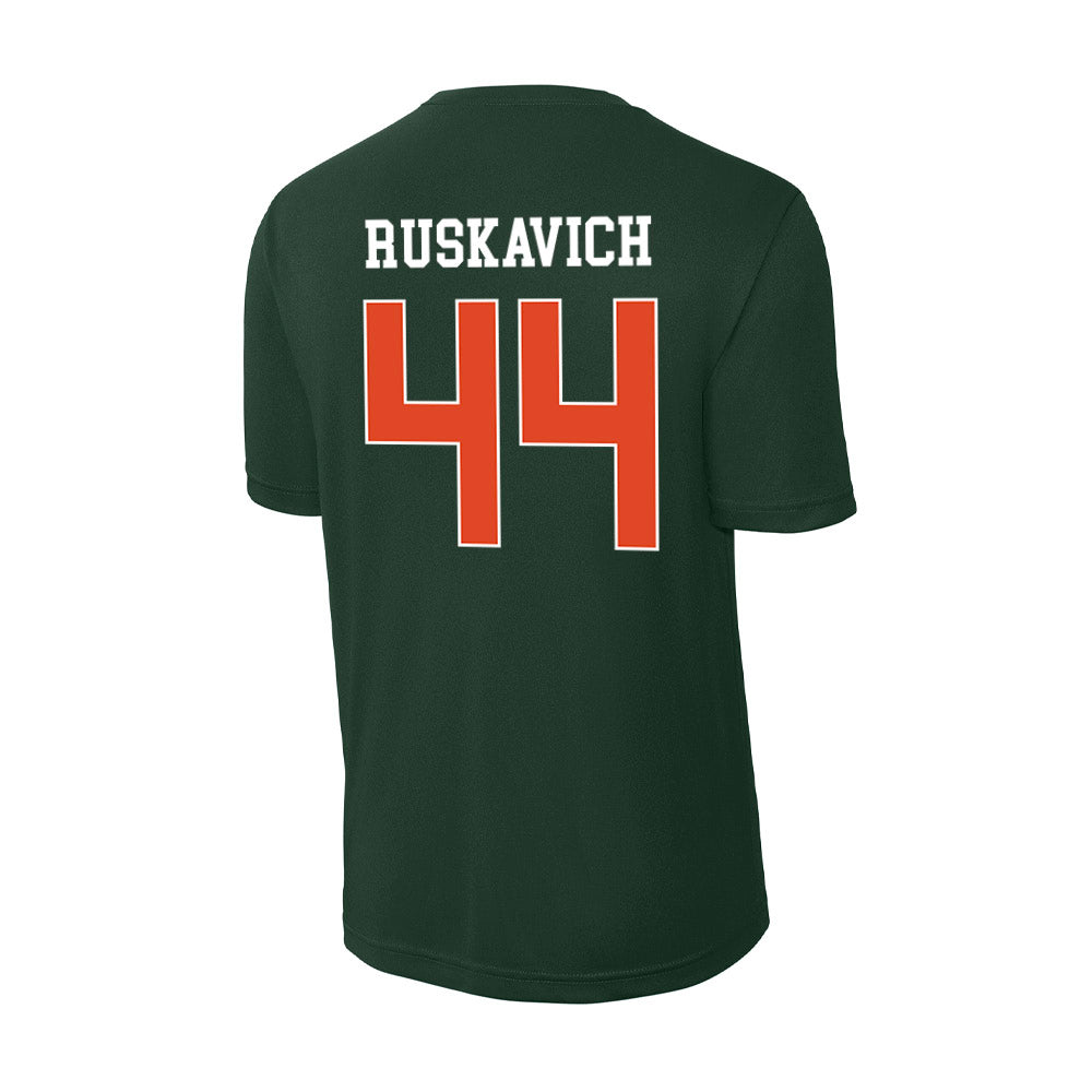 Miami - NCAA Football : Owen Ruskavich - Classic Shersey Activewear T-Shirt-1