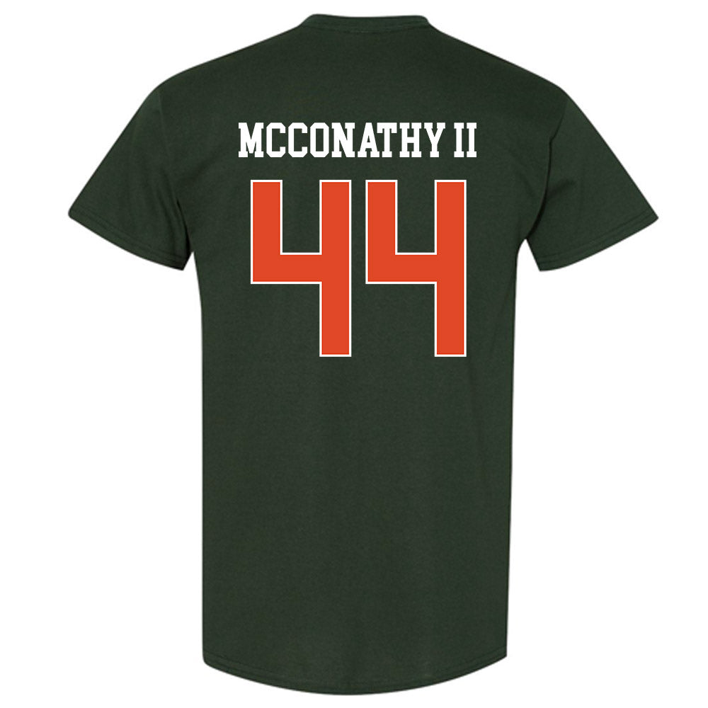 Miami - NCAA Football : Cole McConathy II - Classic Shersey T-Shirt-1
