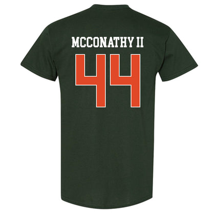 Miami - NCAA Football : Cole McConathy II - Classic Shersey T-Shirt-1