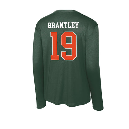 Miami - NCAA Football : Charles "Chuck" Brantley - Classic Shersey Activewear Long Sleeve T-Shirt-1