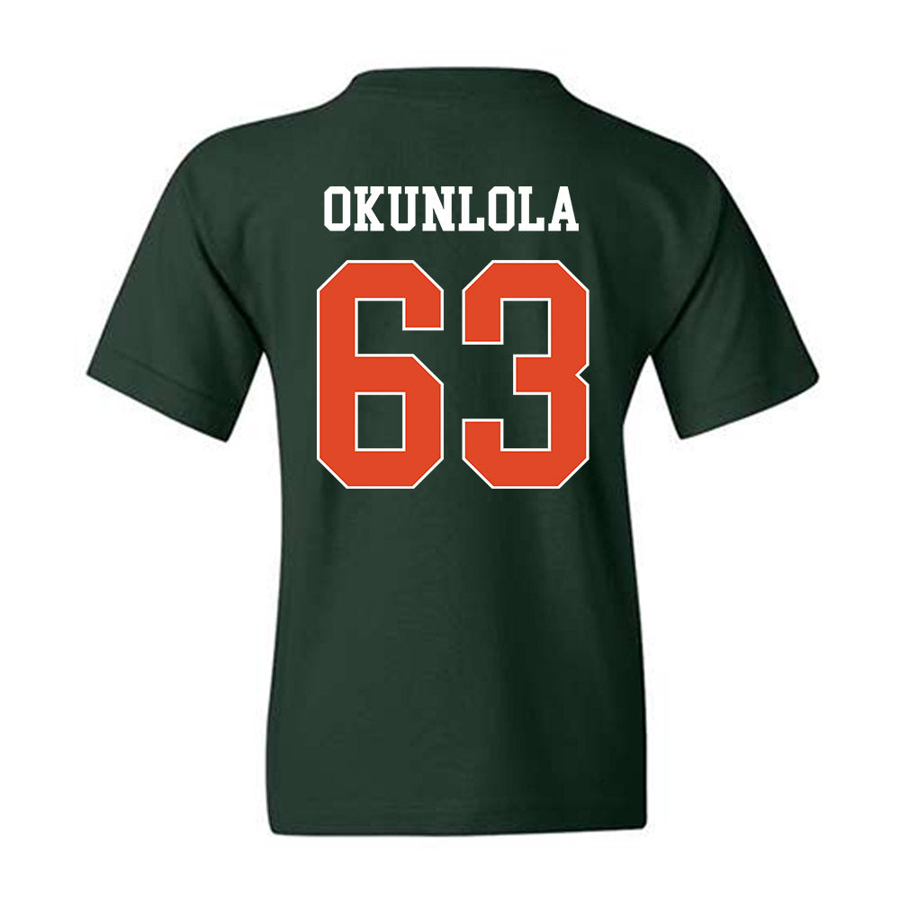 Miami - NCAA Football : Samson Okunlola - Classic Shersey Youth T-Shirt-1