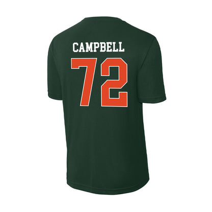 Miami - NCAA Football : Demetrius Campbell - Classic Shersey Activewear T-Shirt-1