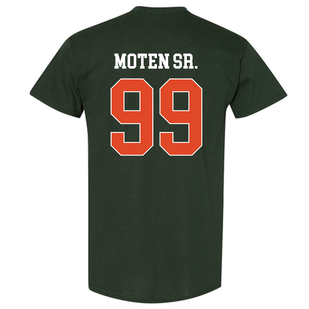 Miami - NCAA Football : Ahmad Moten Sr. - Classic Shersey T-Shirt-1
