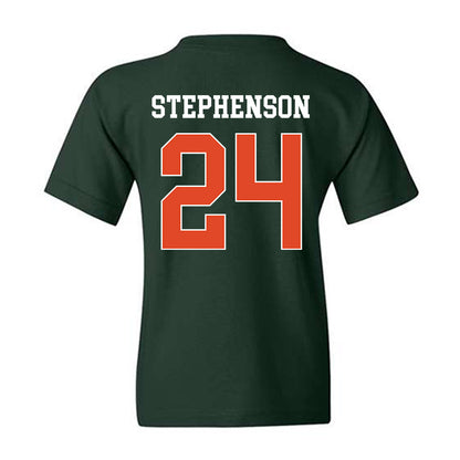 Miami - NCAA Women's Soccer : Alyssa Stephenson - Classic Shersey Youth T-Shirt-1
