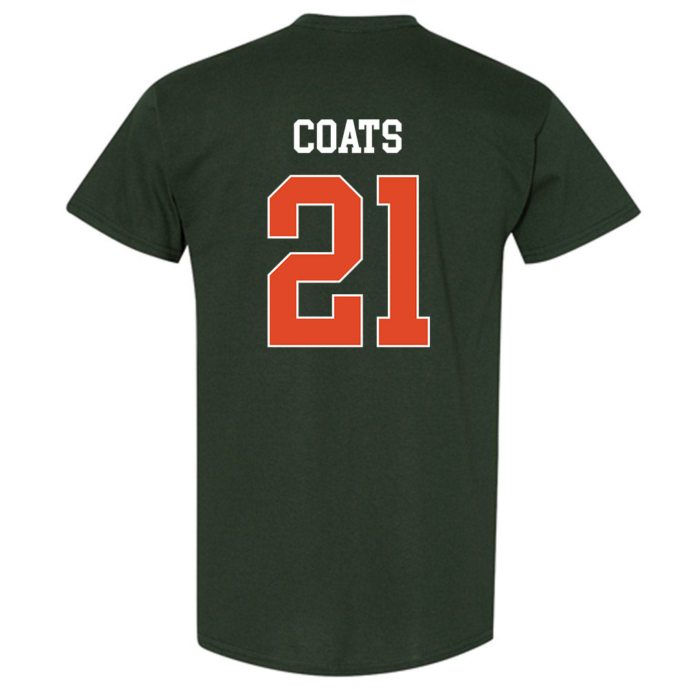 Miami - NCAA Baseball : TJ Coats - Classic Shersey T-Shirt-1
