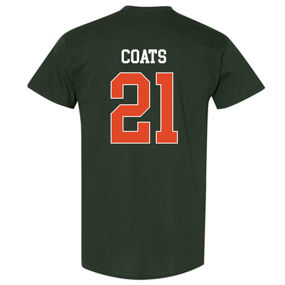 Miami - NCAA Baseball : TJ Coats - Classic Shersey T-Shirt-1