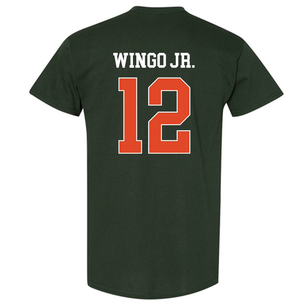Miami - NCAA Football : Somourian Wingo Jr. - Classic Shersey T-Shirt-1