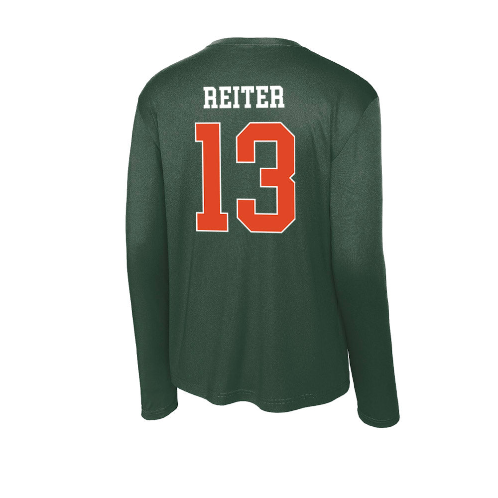 Miami - NCAA Women's Volleyball : Billie Reiter - Classic Shersey Activewear Long Sleeve T-Shirt-1