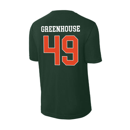 Miami - NCAA Baseball : Mason Greenhouse - Classic Shersey Activewear T-Shirt-1