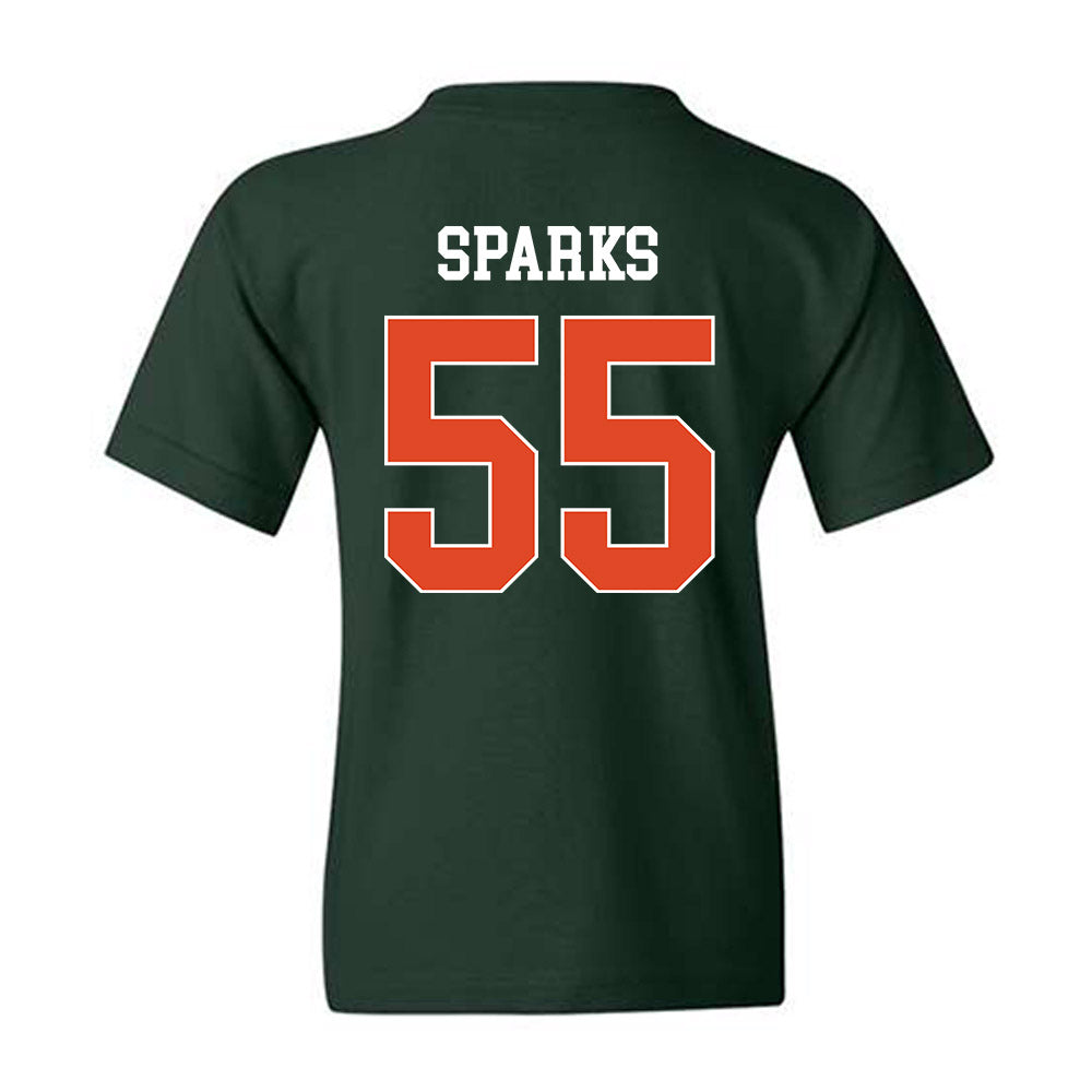Miami - NCAA Football : JJ Sparks - Classic Shersey Youth T-Shirt-1