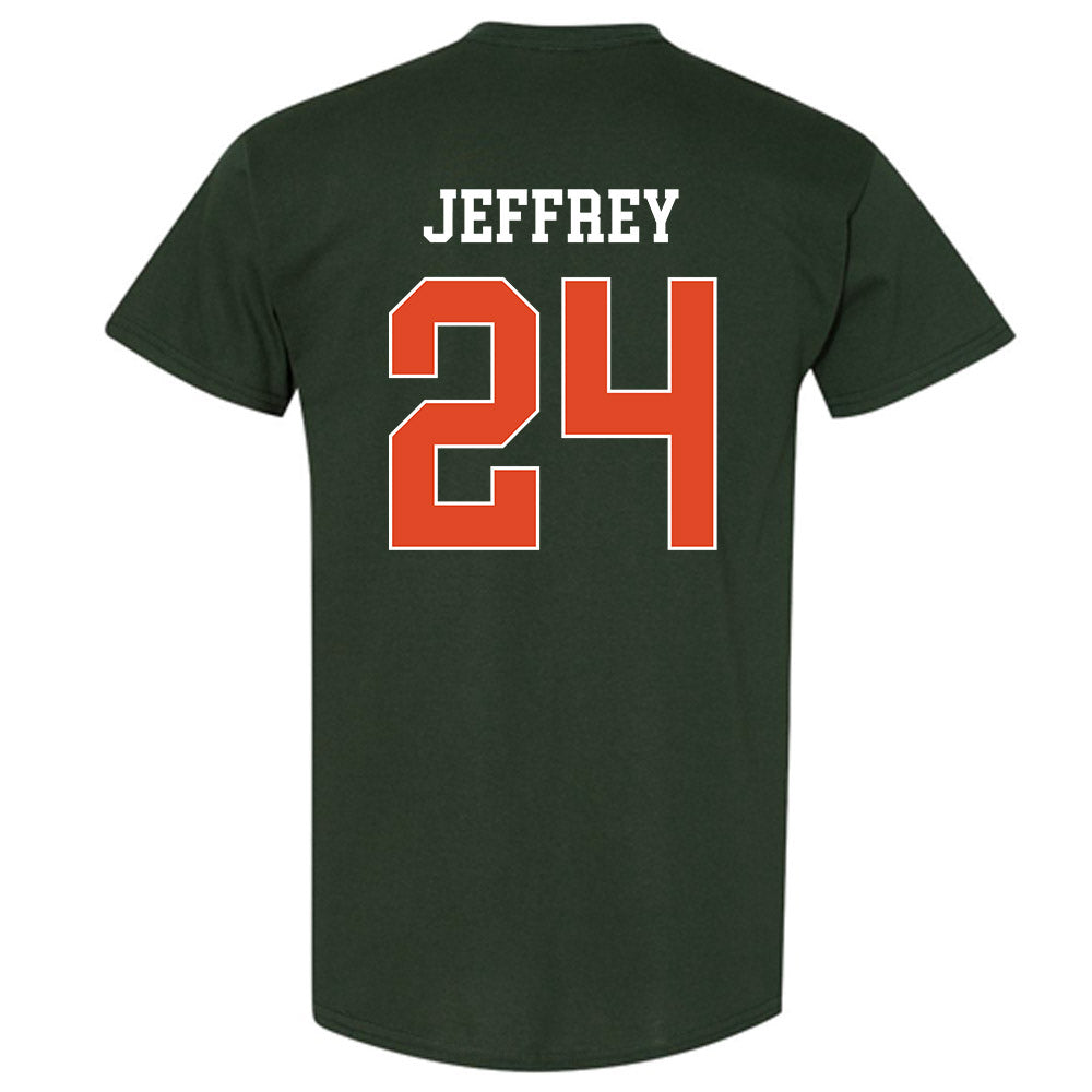 Miami - NCAA Baseball : Donavan Jeffrey - Classic Shersey T-Shirt-1