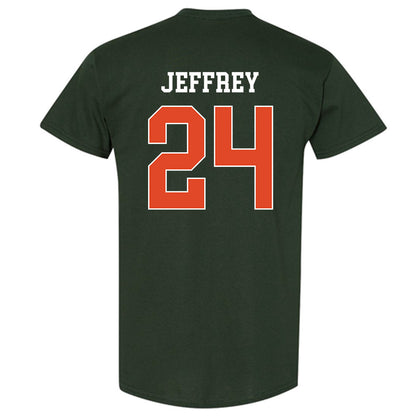 Miami - NCAA Baseball : Donavan Jeffrey - Classic Shersey T-Shirt-1