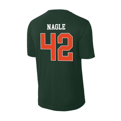 Miami - NCAA Football : Logan Nagle - Classic Shersey Activewear T-Shirt-1