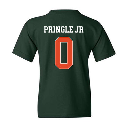 Miami - NCAA Football : Girard Pringle Jr - Classic Shersey Youth T-Shirt-1