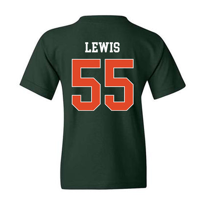 Miami - NCAA Men's Basketball : Acaden Lewis - Classic Shersey Youth T-Shirt-1