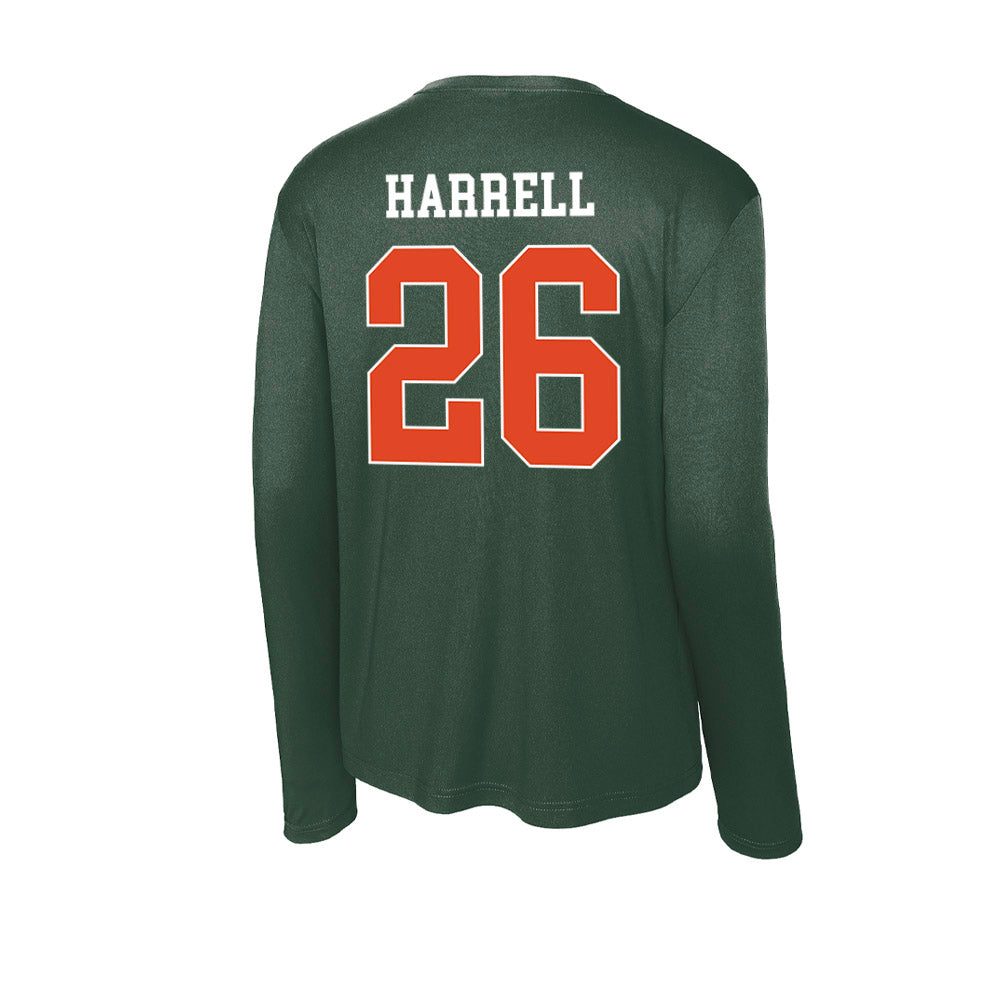 Miami - NCAA Women's Soccer : Dakota Harrell - Classic Shersey Activewear Long Sleeve T-Shirt-1