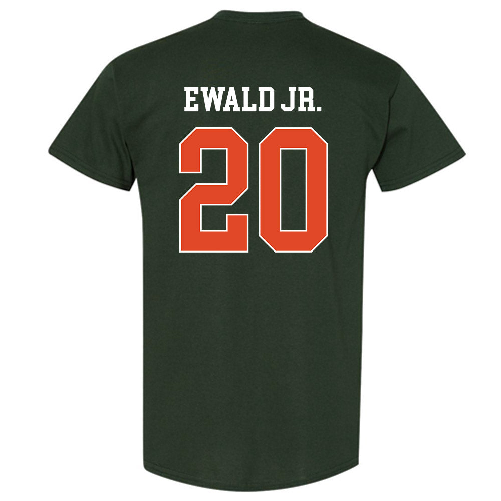 Miami - NCAA Football : Chris Ewald Jr. - Classic Shersey T-Shirt-1