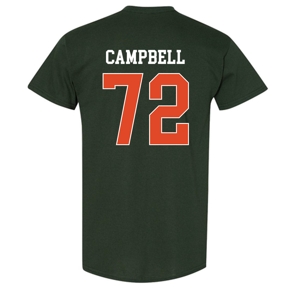 Miami - NCAA Football : Demetrius Campbell - Classic Shersey T-Shirt-1