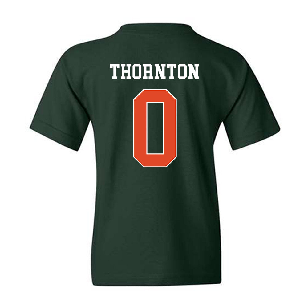 Miami - NCAA Football : Omar Thornton - Classic Shersey Youth T-Shirt-1