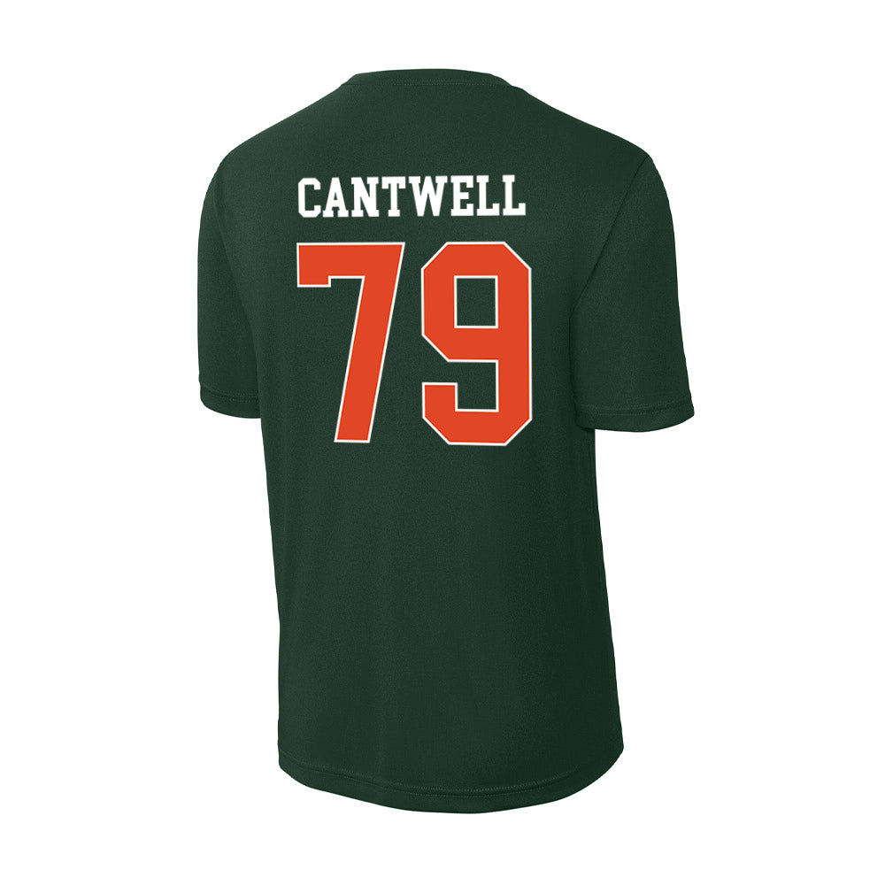 Miami - NCAA Football : Jackson Cantwell - Classic Shersey Activewear T-Shirt-1