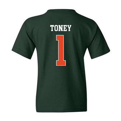 Miami - NCAA Football : Malachi Toney - Classic Shersey Youth T-Shirt-1