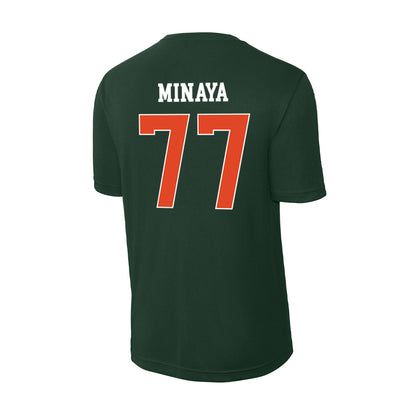 Miami - NCAA Football : Juan Minaya - Classic Shersey Activewear T-Shirt-1