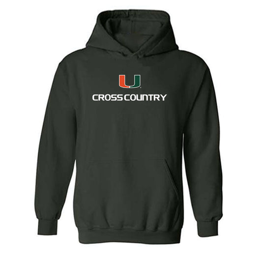 Miami - NCAA Men's Cross Country : Michael Castillo - Classic Shersey Hooded Sweatshirt-0