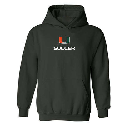 Miami - NCAA Women's Soccer : Carlie Wysocki - Classic Shersey Hooded Sweatshirt-0