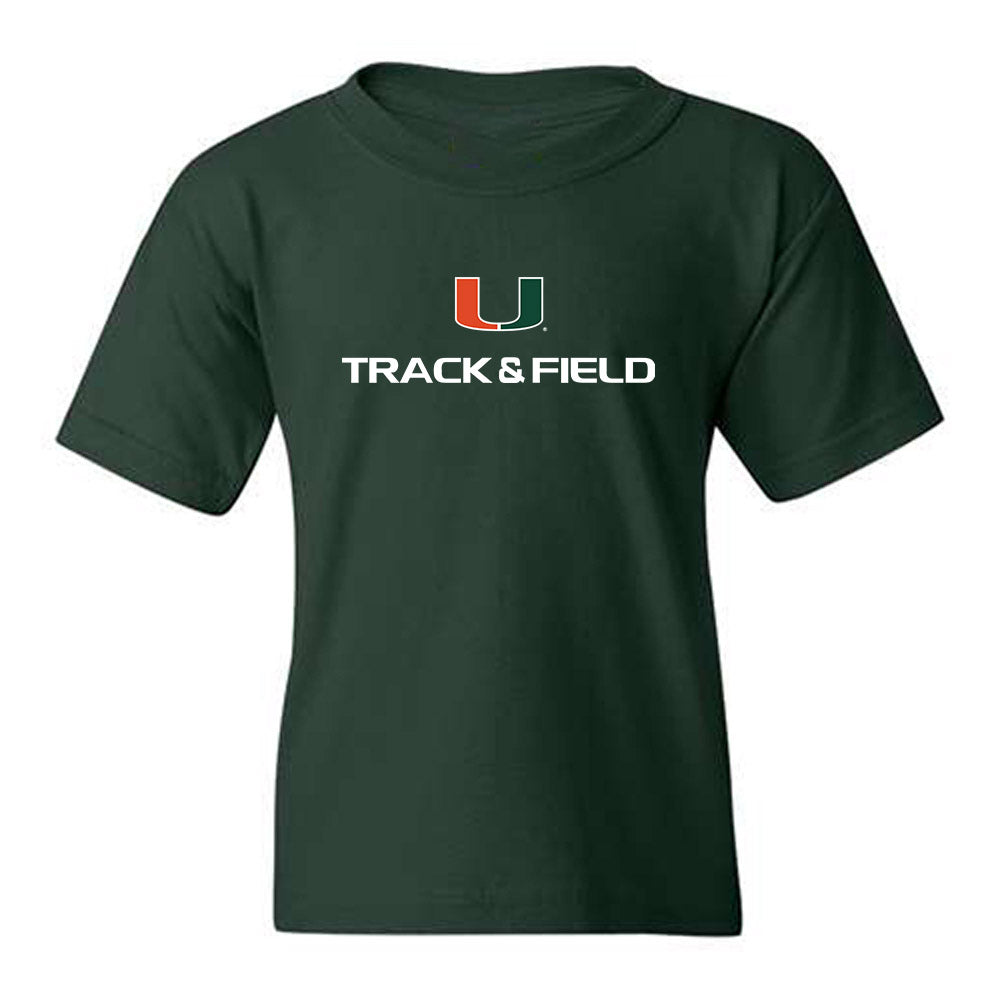 Miami - NCAA Men's Track & Field : Cason Mitchell - Classic Shersey Youth T-Shirt-0