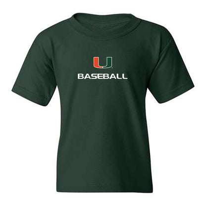 Miami - NCAA Baseball : Donavan Jeffrey - Classic Shersey Youth T-Shirt-0
