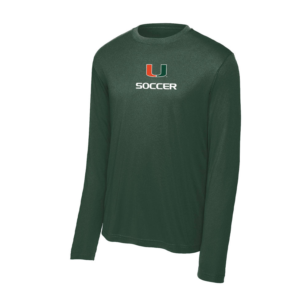 Miami - NCAA Women's Soccer : Dakota Harrell - Classic Shersey Activewear Long Sleeve T-Shirt-0