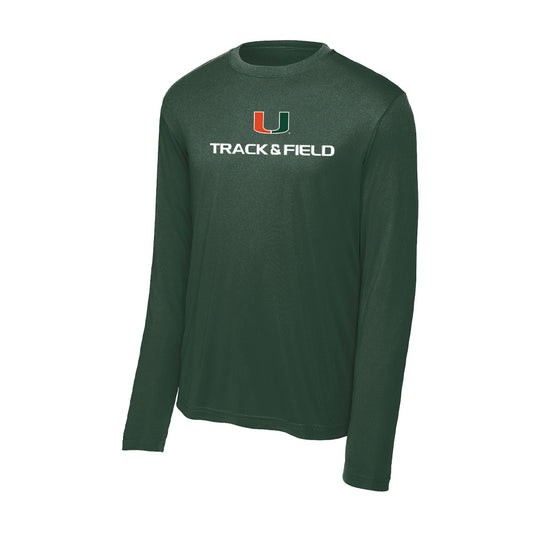 Miami - NCAA Women's Track & Field : Sam Kavanagh - Classic Shersey Activewear Long Sleeve T-Shirt-0